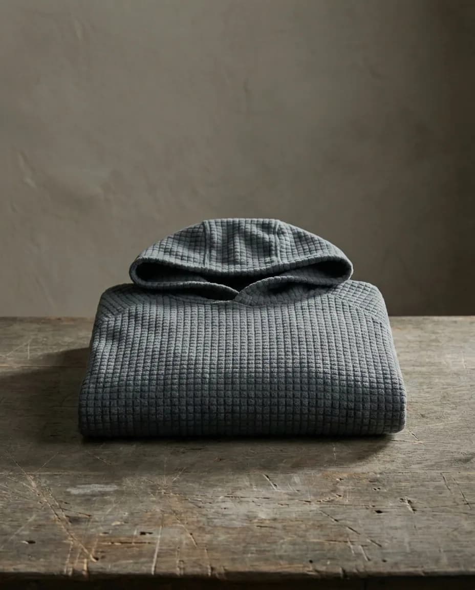 Grid Fleece Hoody 145 — Calibrated Supply Co.